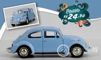 Fusca miniatura em escala de 1:32