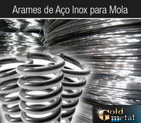 Arames de Aço Inox Para Molas