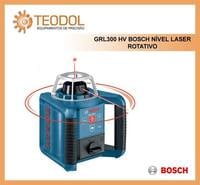 GRL300 HV BOSCH NÍVEL LASER ROTATIVO