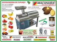 DESPOLPADEIRA INDUSTRIAL DE CUPUAÇU MACANUDA