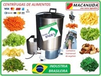 CENTRÍFUGA SECADORA DE BATATAS FRITAS MACANUDA