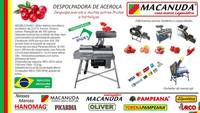 ACEROLA MÁQUINAS PARA PRODUÇÃO DE POLPA MACANUDA