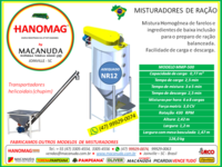 MISTURADOR MACANUDA PARA PLÁSTICOS, MISTURA PP, PE