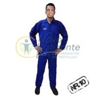 Uniforme Eletricista NR10 Risco 1 e 2 Conjunto Cal