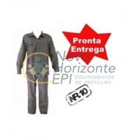 Uniforme Eletricista NR10 Risco 1 e 2 Conjunto Cal