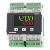 CN245: Controlador de Temperatura/Processo Universal para Montagem em Trilho DIN