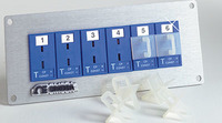 MJP: Painéis de Conectores com Conectores em Miniatura Codificados por Cores
