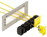 MSS_Series: Tiras de Encaixe para Montagem de Conectores em Miniatura MPJ para Painel  