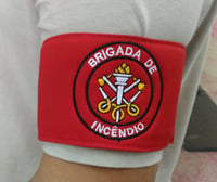 Braçadeira brigada de incêndio 