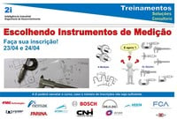 Curso sobre Escolha de Instrumentos de Medição