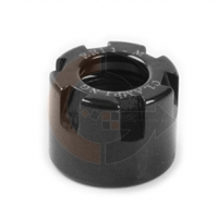 Porca ER11 tipo castelo para spindle e porta pinça ER11 tipo M 12.2mm codigog