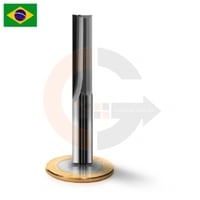 Fresa de Topo para MDF 2 Cortes Retos Paralelos 8mm x 30mm Metal Duro, BR codigog