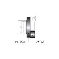 COMP P/CABEÇOTE MICROMÉTRICO PS31CW32 - Ø 54 ~ 108