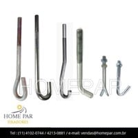 Chumbador J, L, Y, U,K N134 GALVANIZADOS HOME PAR 