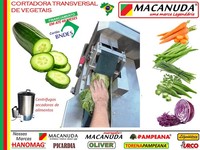 MÁQUINAS INDUSTRIAIS MACANUDA PARA FATIAR PEPINO 