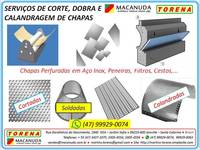 DOBRAR E CALANDRAR CHAPAS EM JOINVILLE TORENA