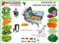 MÁQUINAS PARA CORTAR GRANDE QUANTIDADE DE VEGETAIS