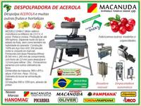 MÁQUINAS PARA DESPOLPAR FRUTAS E LEGUMES MACANUDA