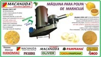 TERRA DO MARACUJÁ MÁQUINA PRA POLPA MACANUDA