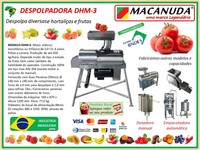 MÁQUINA INDUSTRIAL MACANUDA PARA DESPOLPAR TOMATES