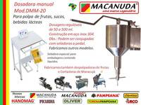 DOSADORA MANUAL PARA POLPA DE FRUTAS MACANUDA