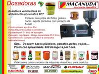 DOSADORA INDUSTRIAL PRA CREME DE AMENDOIM MACANUDA