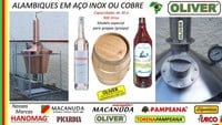 CACHAÇA DA BOA COM ALAMBIQUES OLIVER MACANUDA