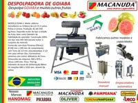 MÁQUINAS MACANUDA PARA DESPOLPAR GOIABA