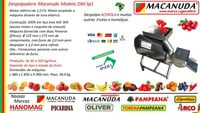 MÁQUINA PARA TIRAR POLPA DE FRUTAS MACANUDA