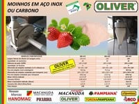 FARINHA E PÓ DE MORANGO MÁQUINA OLIVER BY MACANUDA