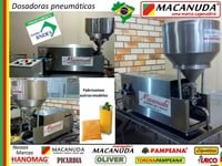 DOSADORA PNEUMÁTICA PARA POLPA DE FRUTAS MACANUDA