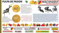 PRODUZIR POLPA DE FRUTAS, MÁQUINAS MACANUDA