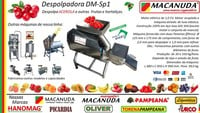 PRA DESPOLPAR ACEROLA MÁQUINAS INDUSTRIAIS MACANUDA