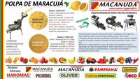 MÁQUINAS PROFISSIONAIS DE DESPOLPAR FRUTAS E HORTALIÇAS MARCA MACANUDA MÁQUINAS PROFISSIONAIS DE DESPOLPAR FRUTAS E HORTALIÇAS MARCA MACANUDA