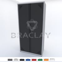 Armário Industrial Modular Alto 4 Prat. 1000x2000x550mm BRA-1100 FLEX 