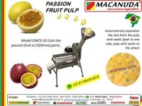 BRAZIL FACTORY SUPPORT STAINLESS STEEL PASSION FRUIT JUICE