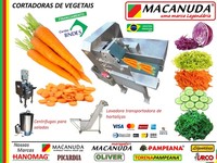 MÁQUINA MACANUDA PROFISSIONAL PARA FATIAR CENOURA