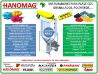 SANTA CATARINA MACANUDA MÁQUINA MISTURADORA DE PLÁSTICO GRANULADO