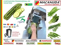 MÁQUINA INDUSTRIAL DE CORTAR ABOBRINHA VERDE MARCA MACANUDA MÁQUINA INDUSTRIAL DE CORTAR ABOBRINHA VERDE MARCA MACANUDA