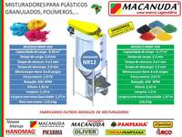 EQUIPAMENTO PARA MISTURAR PLÁSTICO GRANULADO MACANUDA