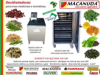 MÁQUINA DESIDRATADORA DE ERVAS MEDICINAIS MACANUDA