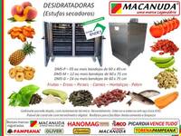 DESIDRATADORA DE TOMATE GABINETE PAREDE DUPLA AÇO INOX MACANUDA