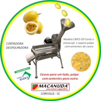 MÁQUINA PARA PRODUÇÃO INDUSTRIAL DE POLPA DE MARACUJÁ