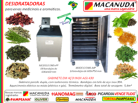 DESIDRATADOR PROFISSIONAL DE ERVAS AROMÁTICAS E MEDICINAIS MR MACANUDA