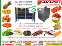 DESIDRATADOR DE ALIMENTOS - FÁBRICA DE MÁQUINAS MACANUDA