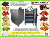 DESIDRATADORA DE FRUTAS INDUSTRIAL GABINETE INOX, MARCA MACANUDA DESIDRATADORA DE FRUTAS INDUSTRIAL GABINETE INOX, MARCA MACANUDA