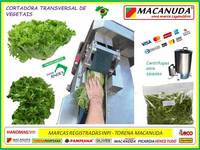 ALFACES FATIADAS | CORTADORA TRANSVERSAL MARCA MACANUDA 
