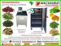 MÁQUINA INDUSTRIAL INOX PRA SECAR ERVAS MACANUDA