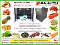 MÁQUINA DE SECAR ALIMENTOS GABINETE INOX MACANUDA