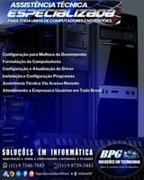 Manutenção de Computadores Suporte de Informática